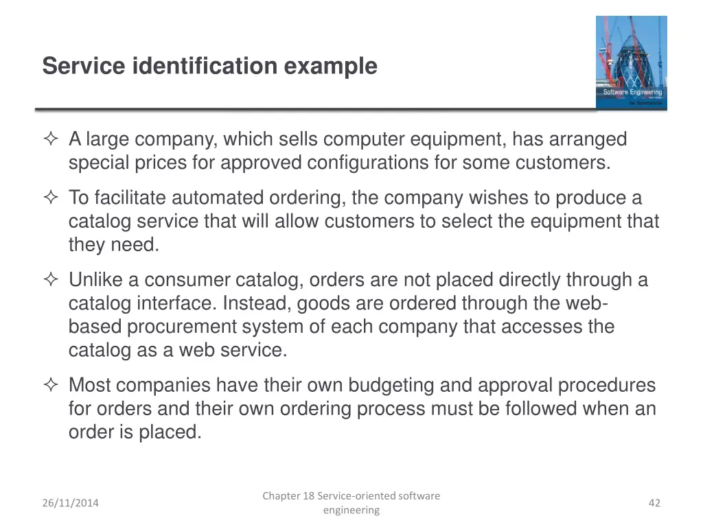 service identification example