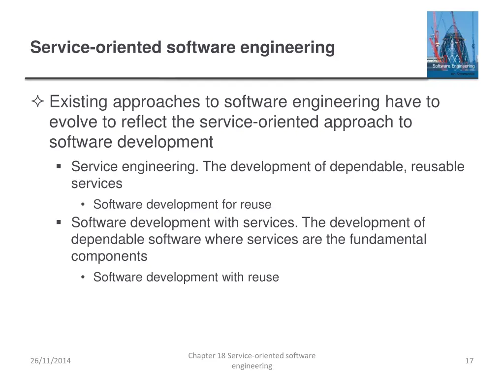 service oriented software engineering 1