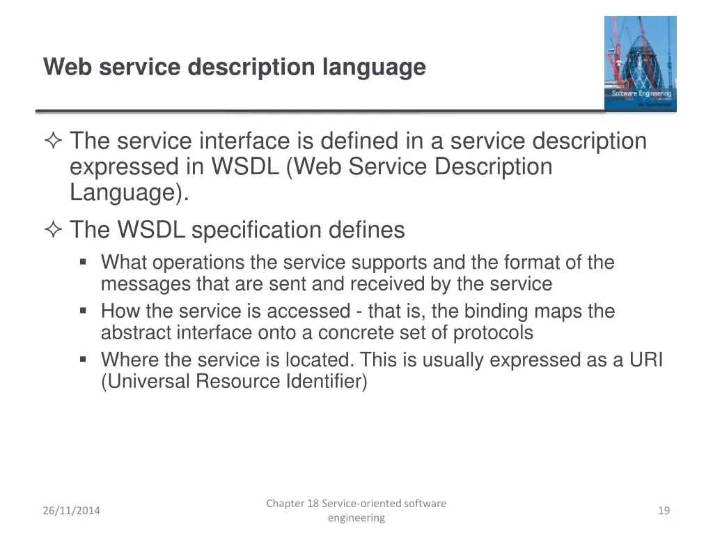 web service description language