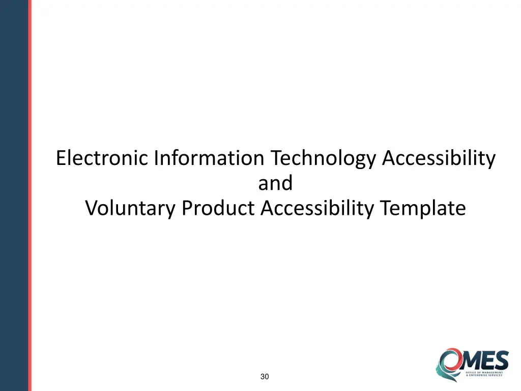 electronic information technology accessibility