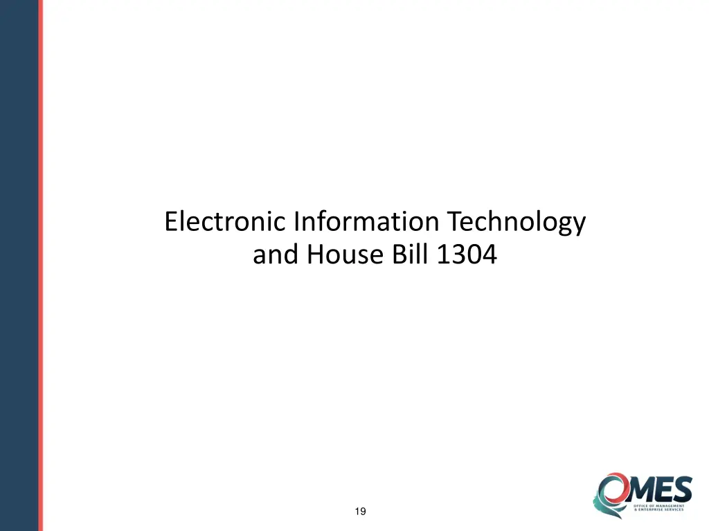 electronic information technology and house bill