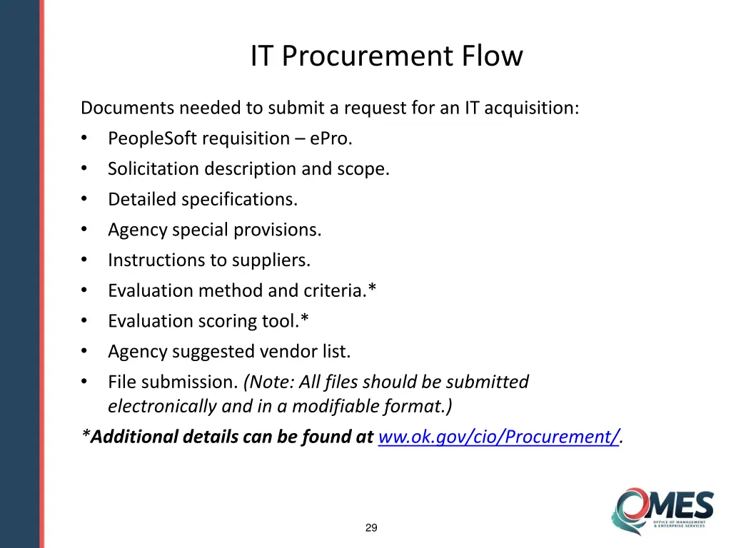 it procurement flow