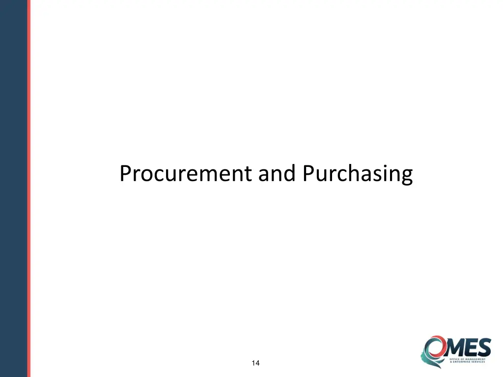 procurement and purchasing