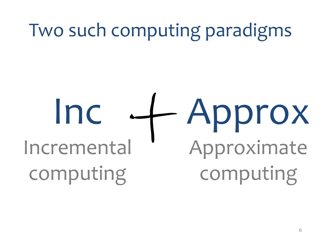 two such computing paradigms