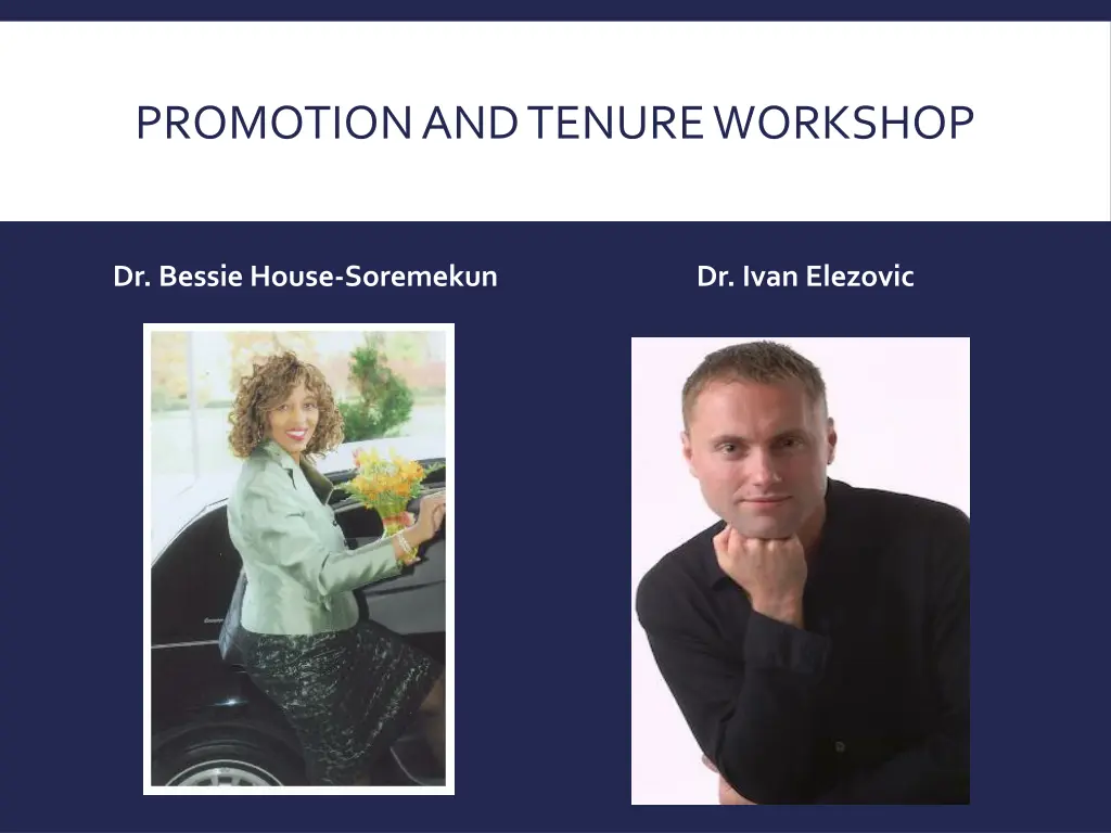 promotion and tenure workshop
