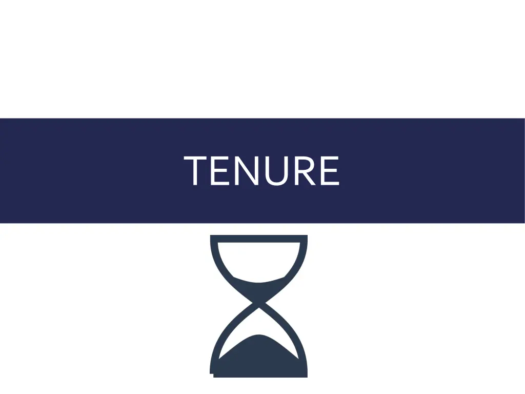 tenure