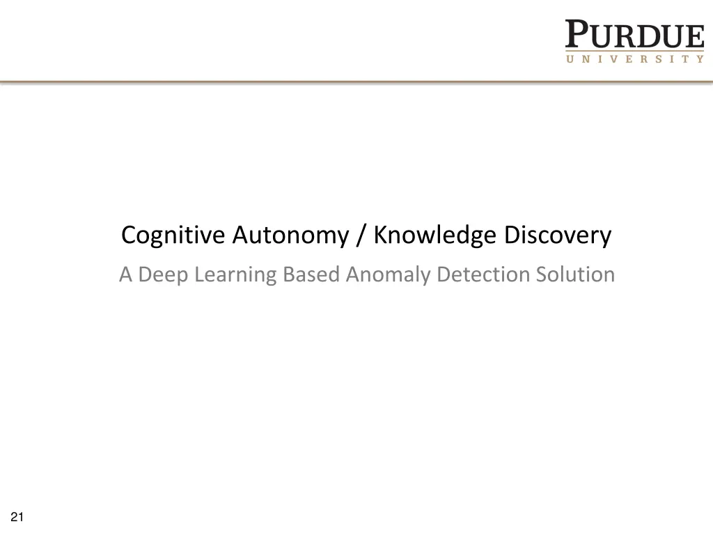 cognitive autonomy knowledge discovery