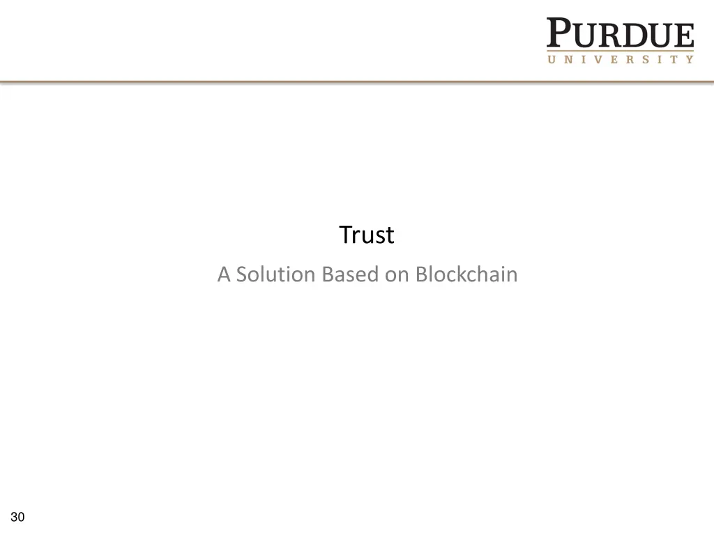 trust