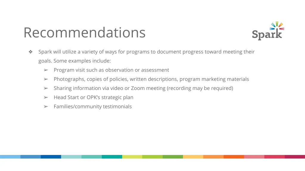 recommendations 4
