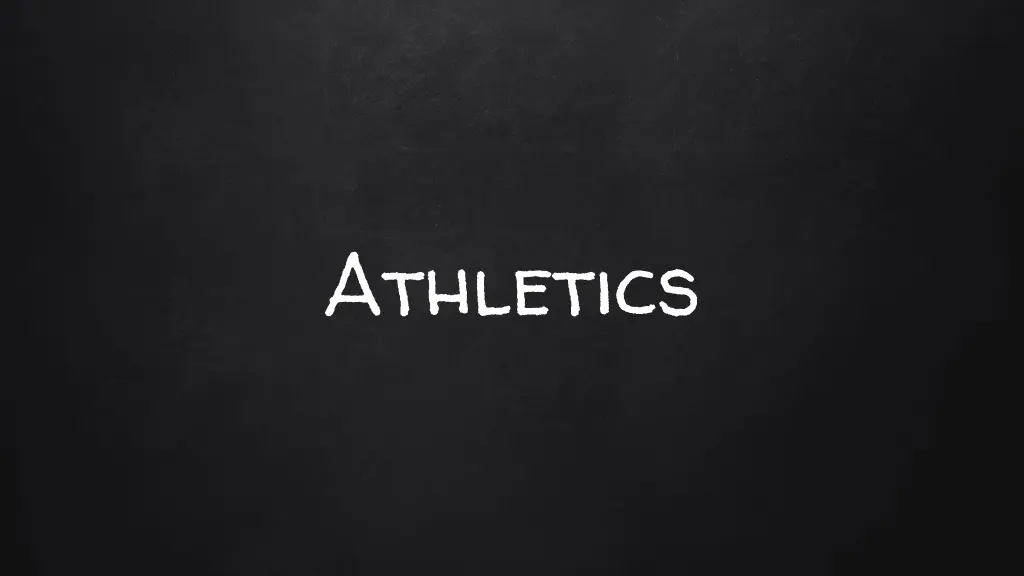 athletics