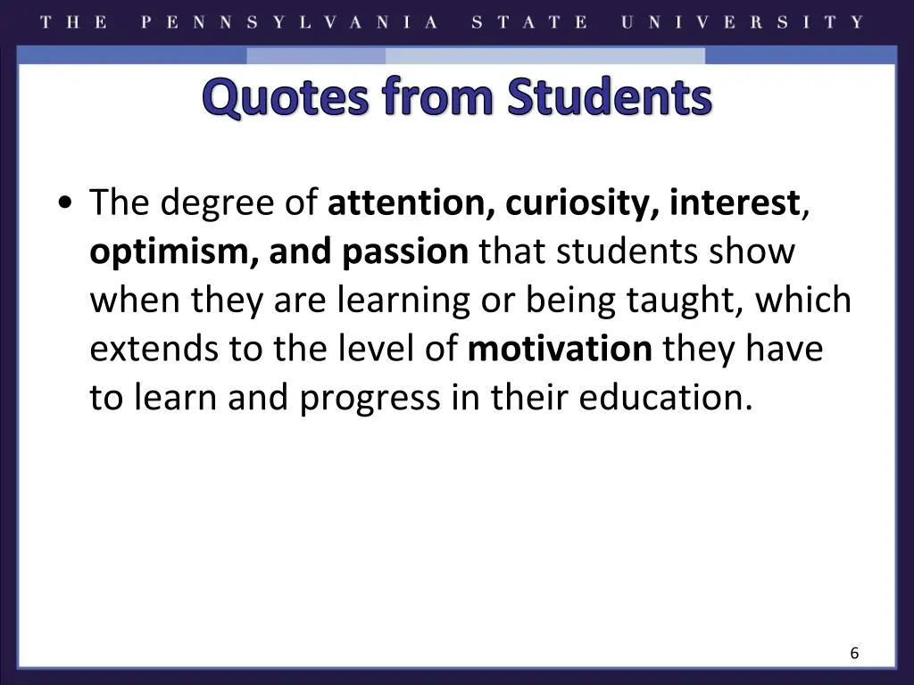 quotes from students 2