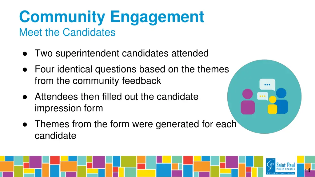 community engagement meet the candidates