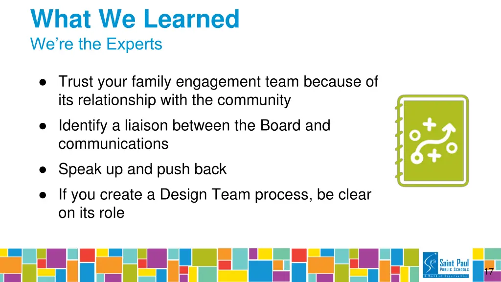 what we learned we re the experts