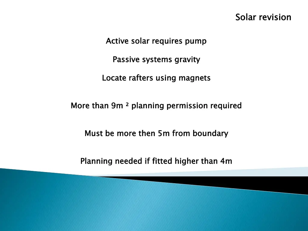 solar revision 13