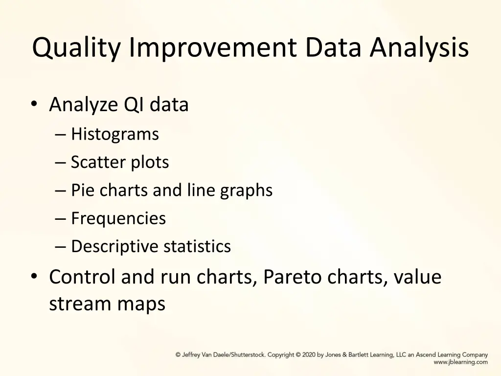 quality improvement data analysis