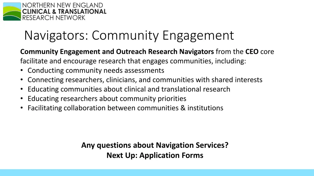 navigators community engagement