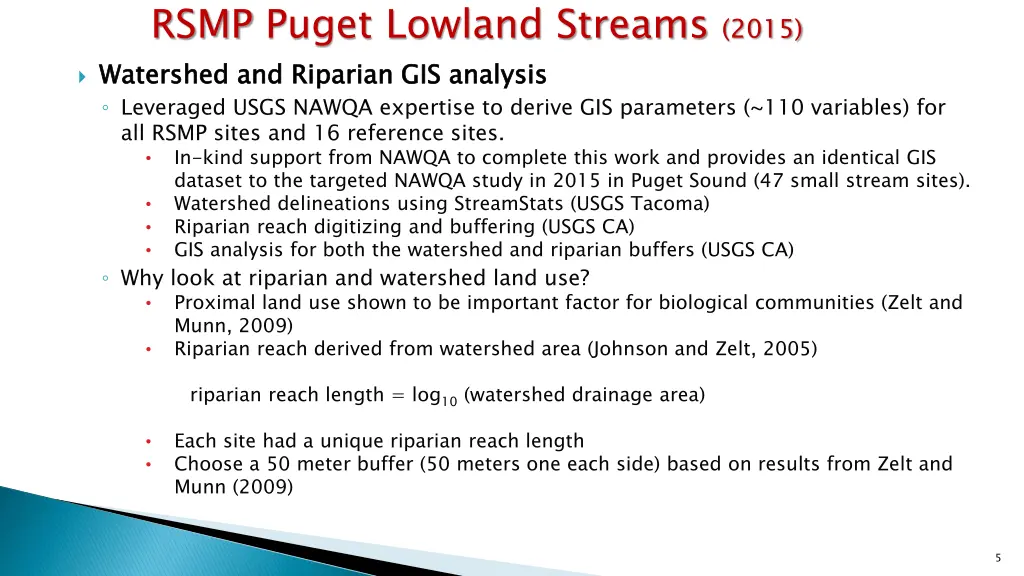 rsmp puget lowland streams 2015 watershed