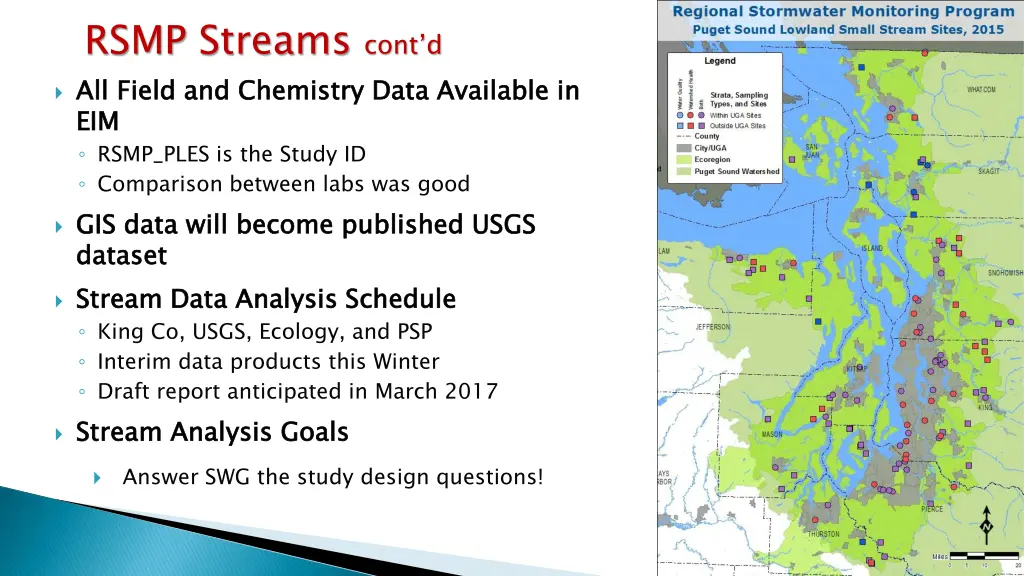 rsmp streams cont d all field and chemistry data