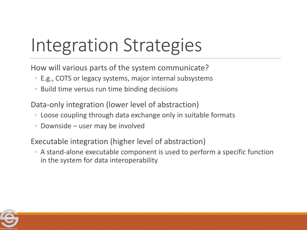integration strategies