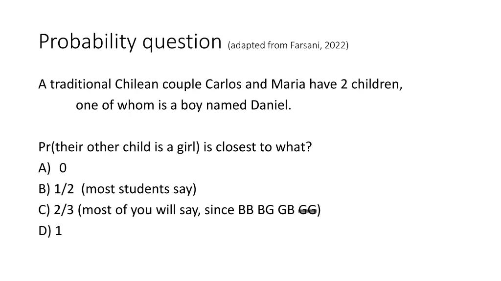 probability question adapted from farsani 2022 1