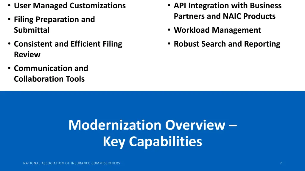 user managed customizations filing preparation