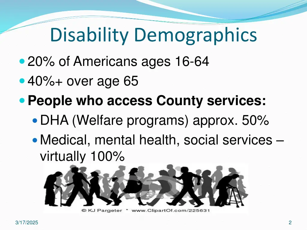 disability demographics 20 of americans ages
