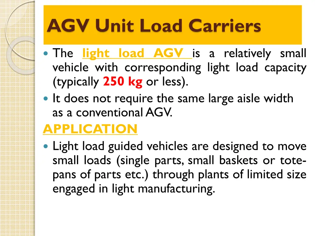 agv unit load carriers 1