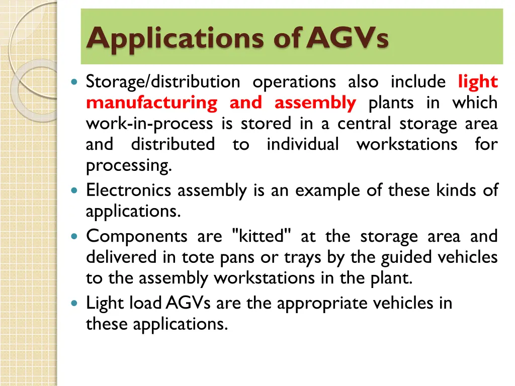 applications of agvs 2