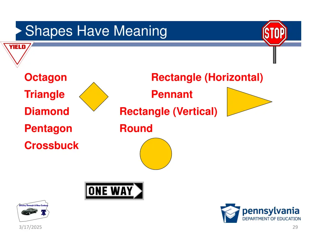 shapes have meaning