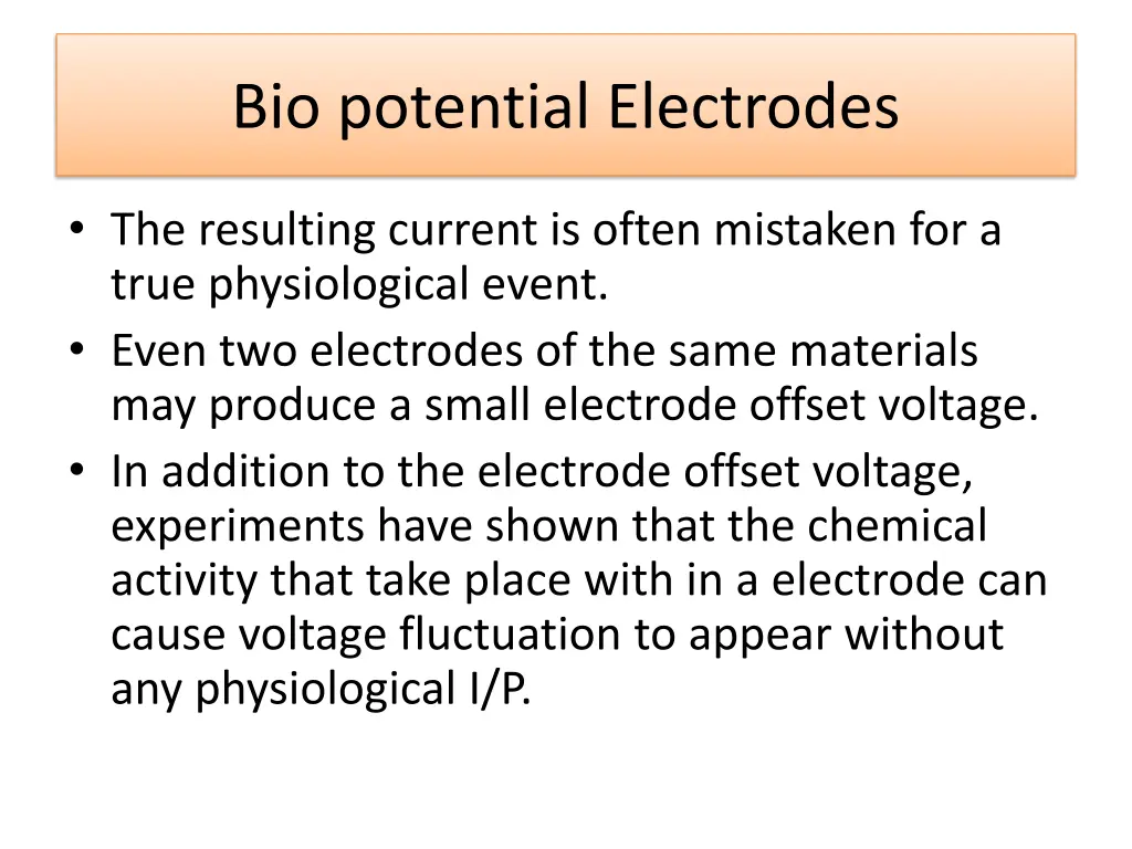 bio potential electrodes 7