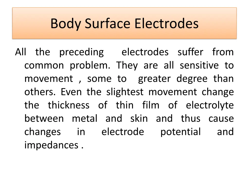 body surface electrodes 6