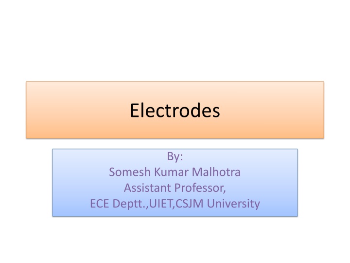 electrodes