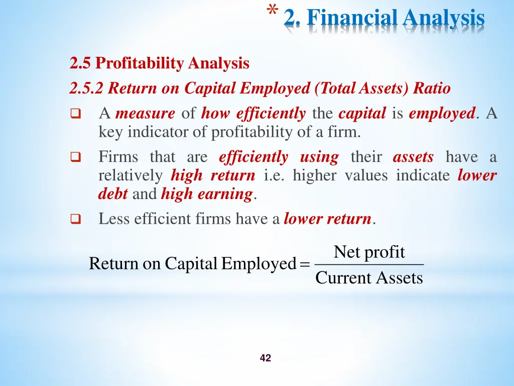 2 financial analysis 12
