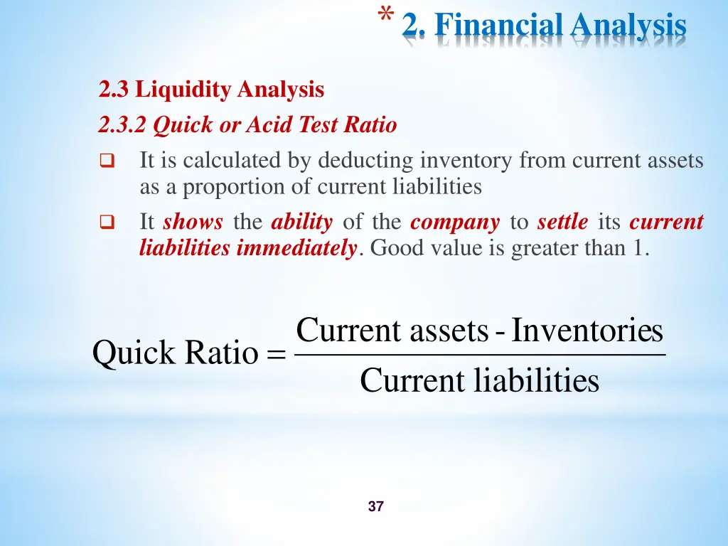 2 financial analysis 7