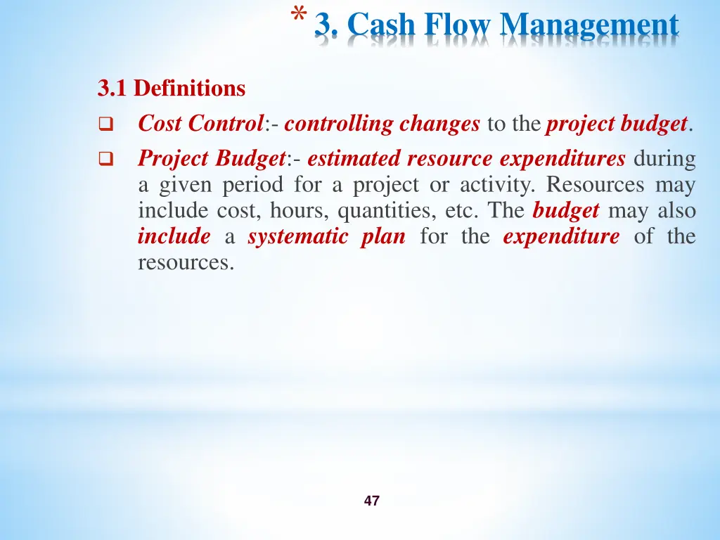 3 cash flow management 1