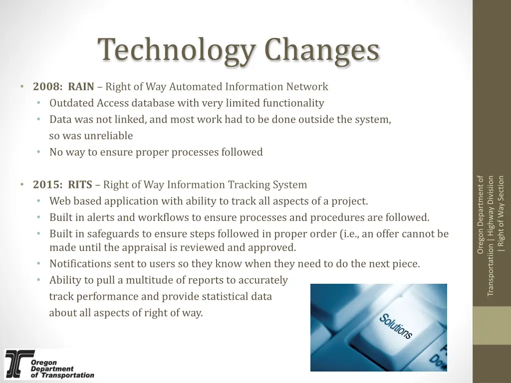 technology changes