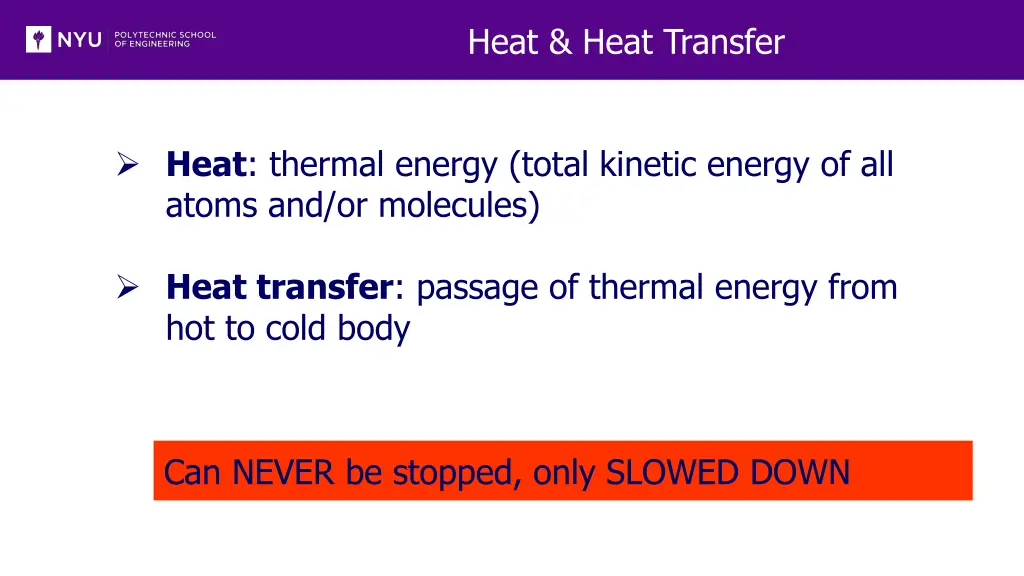 heat heat transfer