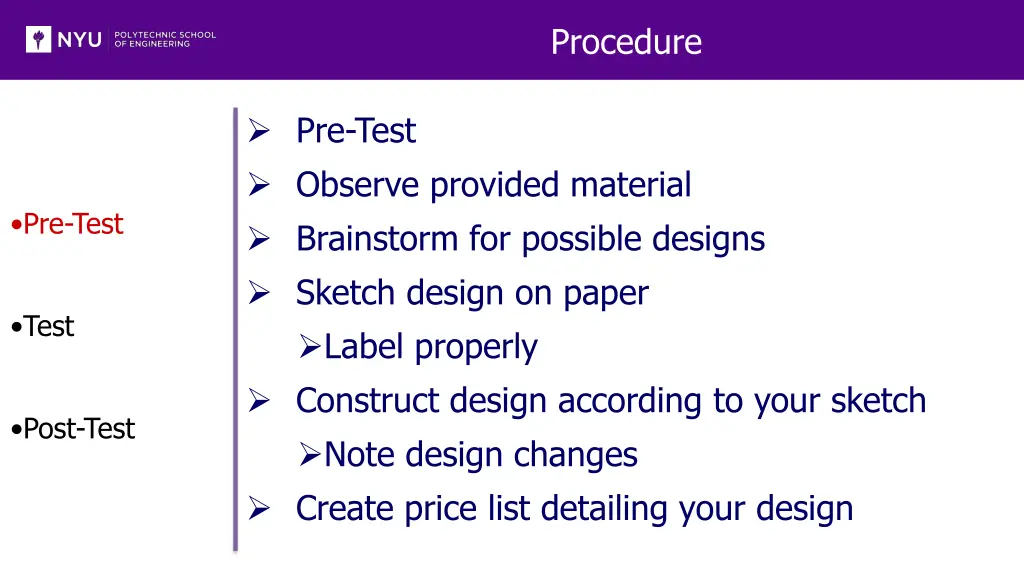 procedure