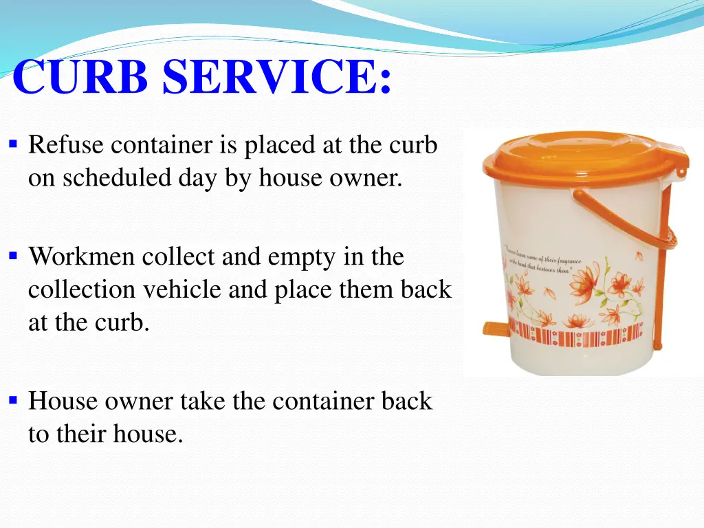 curb service