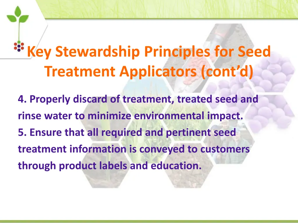 key stewardship principles for seed treatment 1