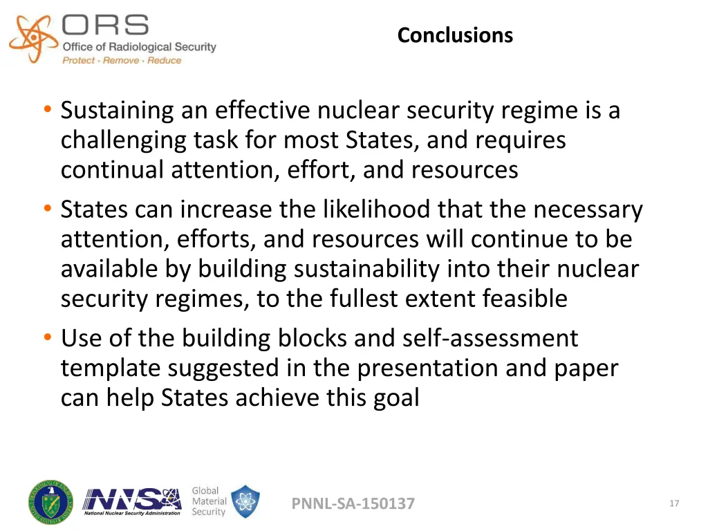 conclusions