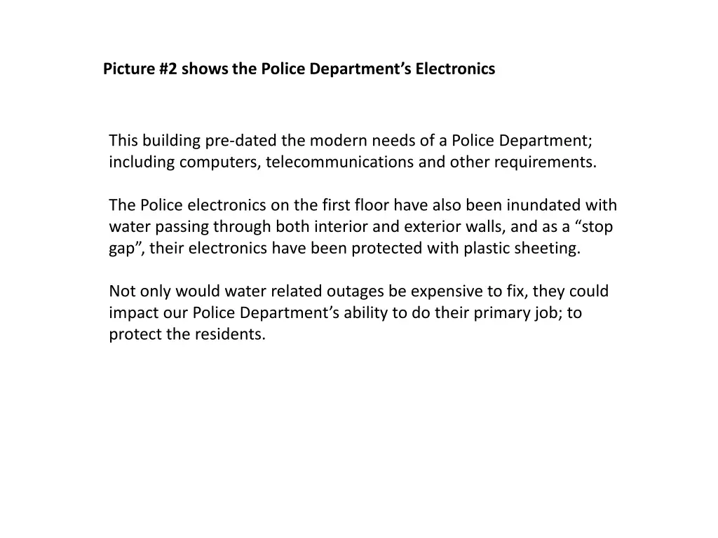 picture 2 shows the police department