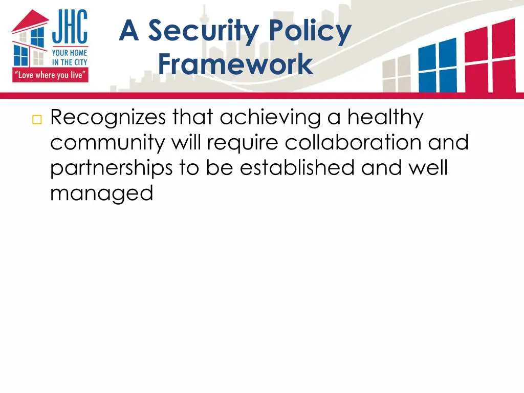 a security policy framework 1