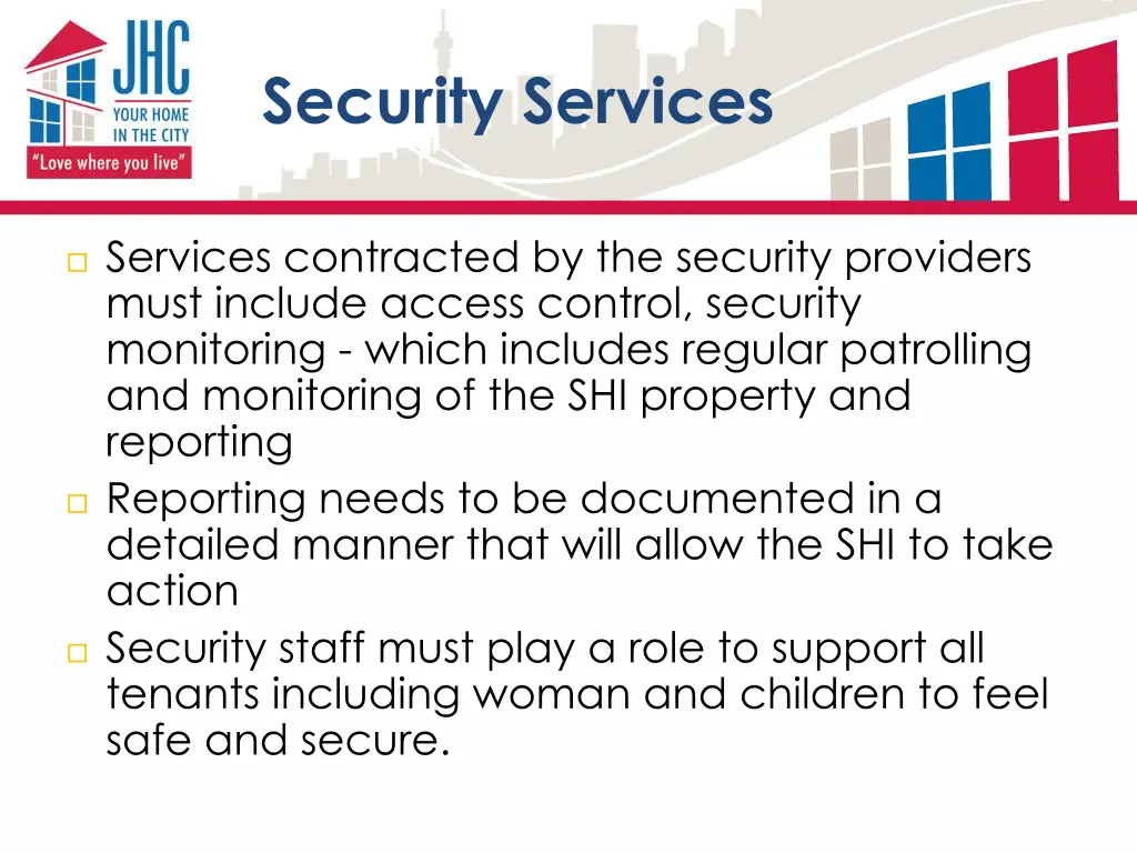 security services