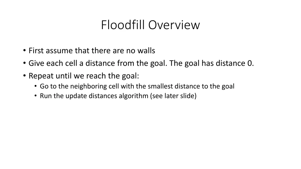 floodfill overview
