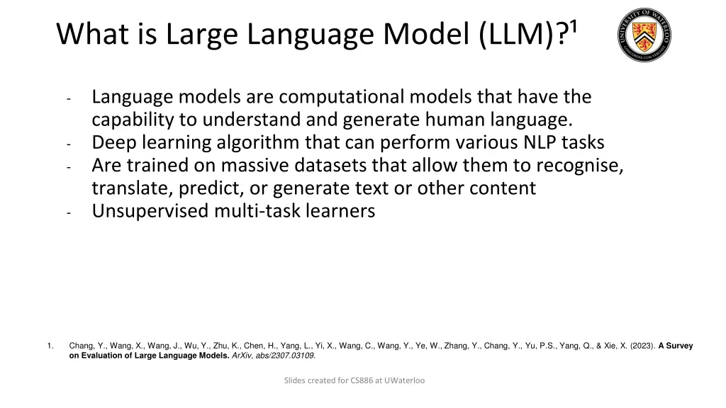 what is large language model llm