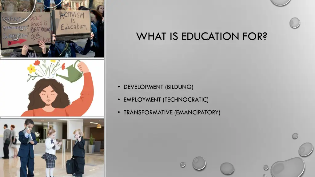 what is education for