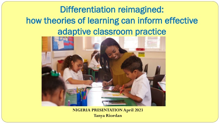 differentiation reimagined differentiation