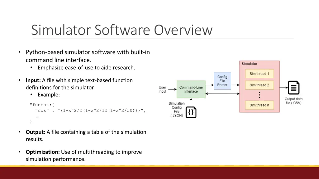 simulator software overview