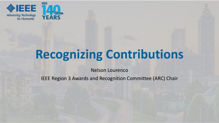 recognizing contributions